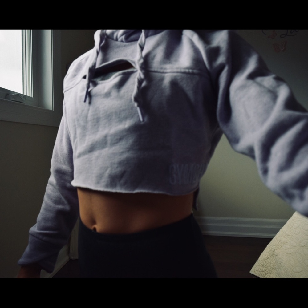 Gymshark cropped hoodie